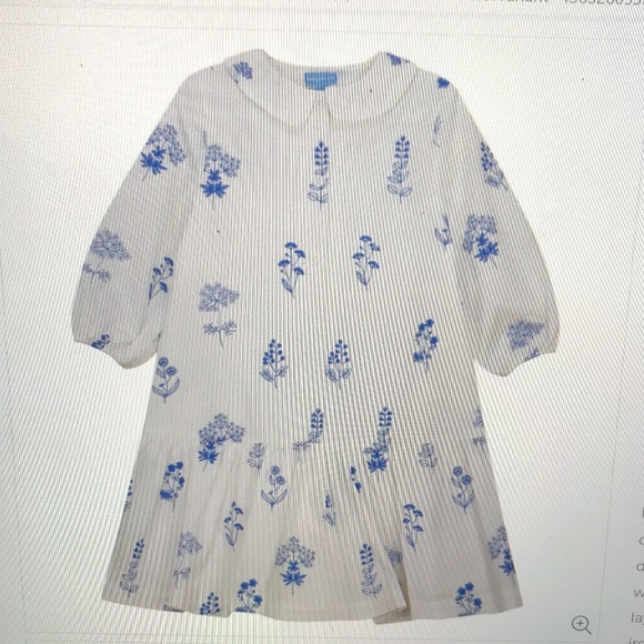 Pompomme Floral Dress